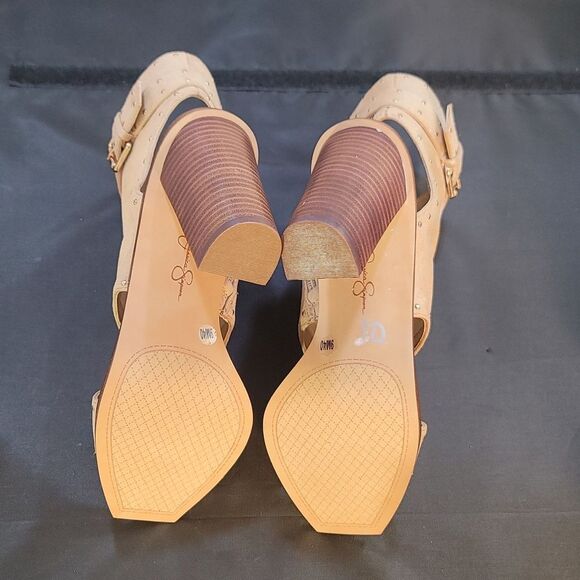 BRAND NEW JESSICA SIMPSON ROCHDALE OPEN TOE BOOTIE - Picture 12 of 15